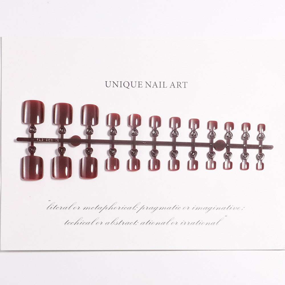 Unique Press-On Nail Art Bowlift