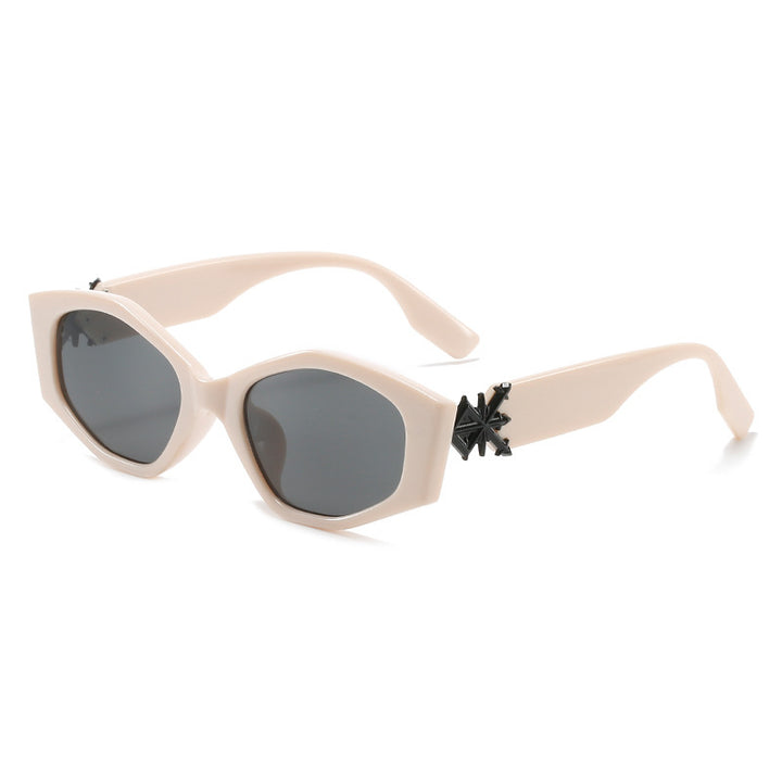 Statement Hexagonal Frame Sunglasses Bowlift 1787812354