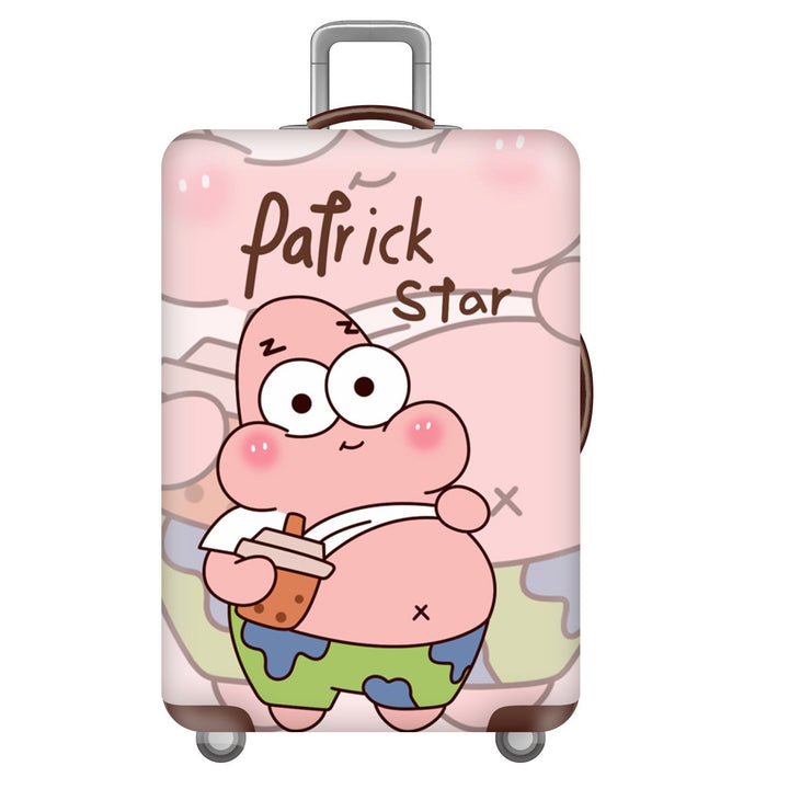 Unisex hard shell suitcase with colorful cartoon design Bowlift
