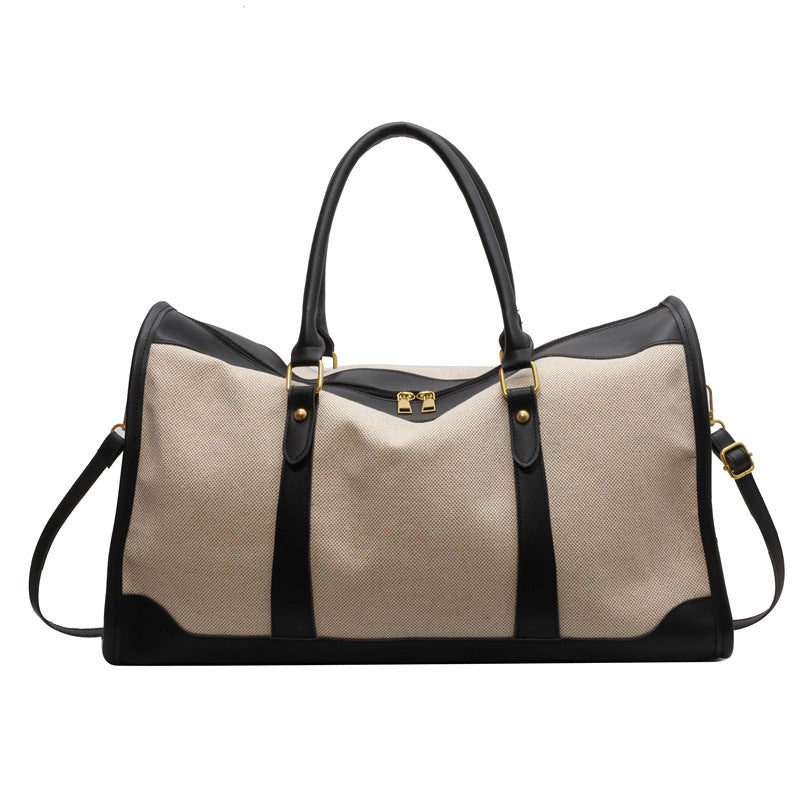 Elegant Canvas Travel Duffle