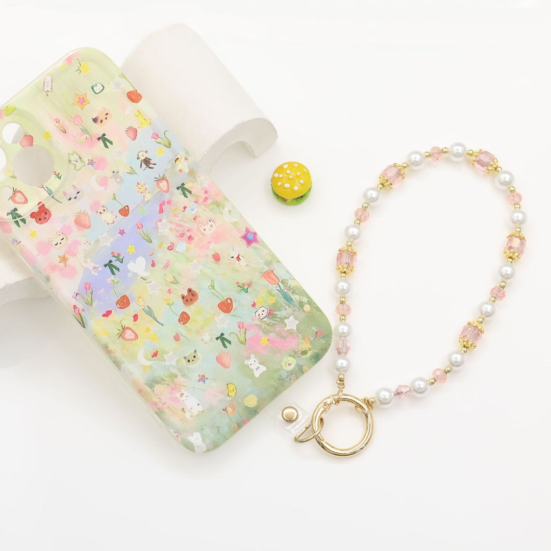 Elegant Beaded Phone Chain Bowlift
