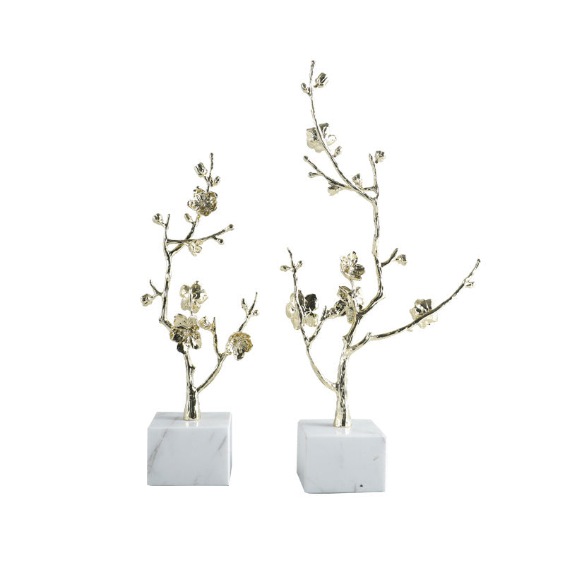Elegant Floral Decorative Sculpture