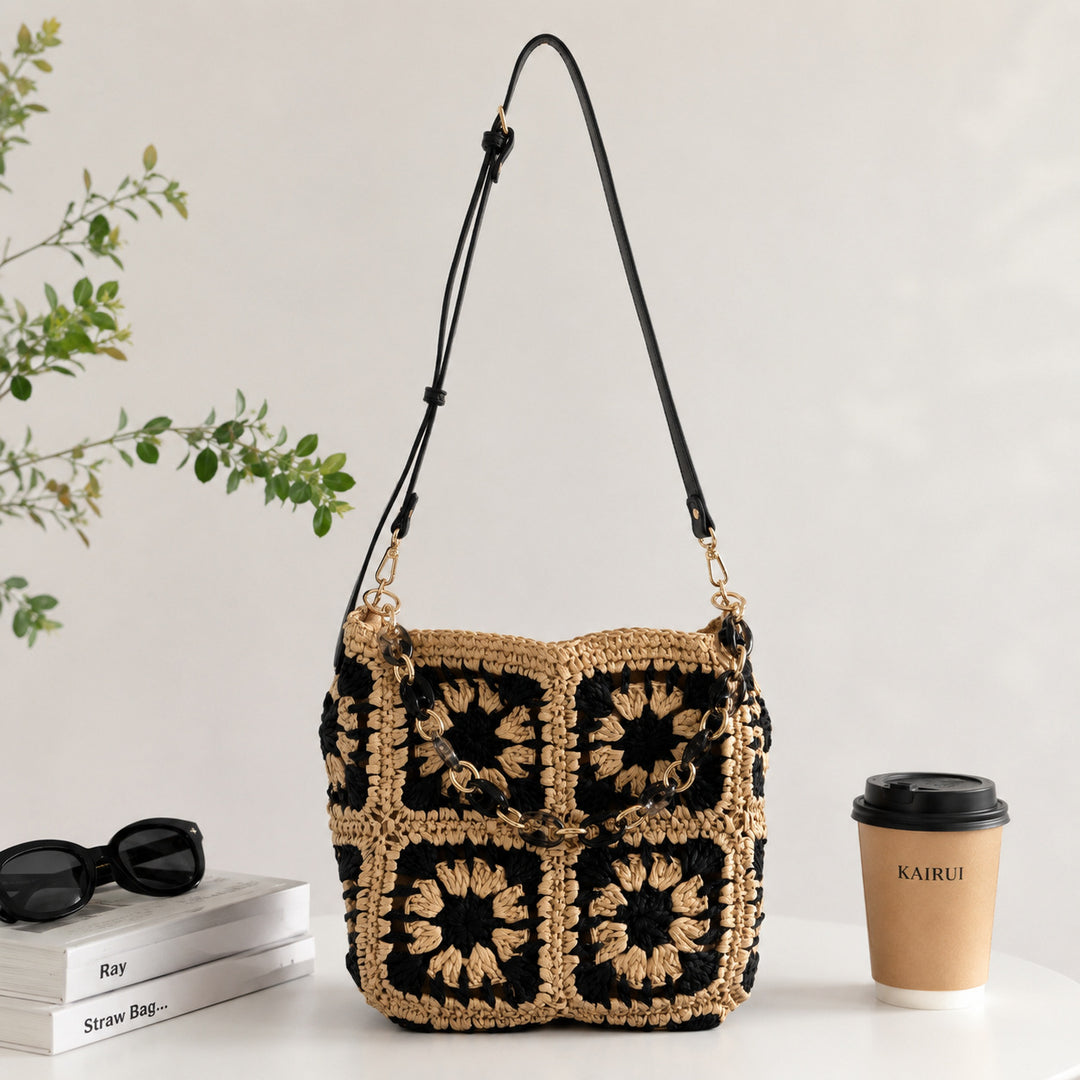 Handbag in Modern Crochet Design Bowlift
