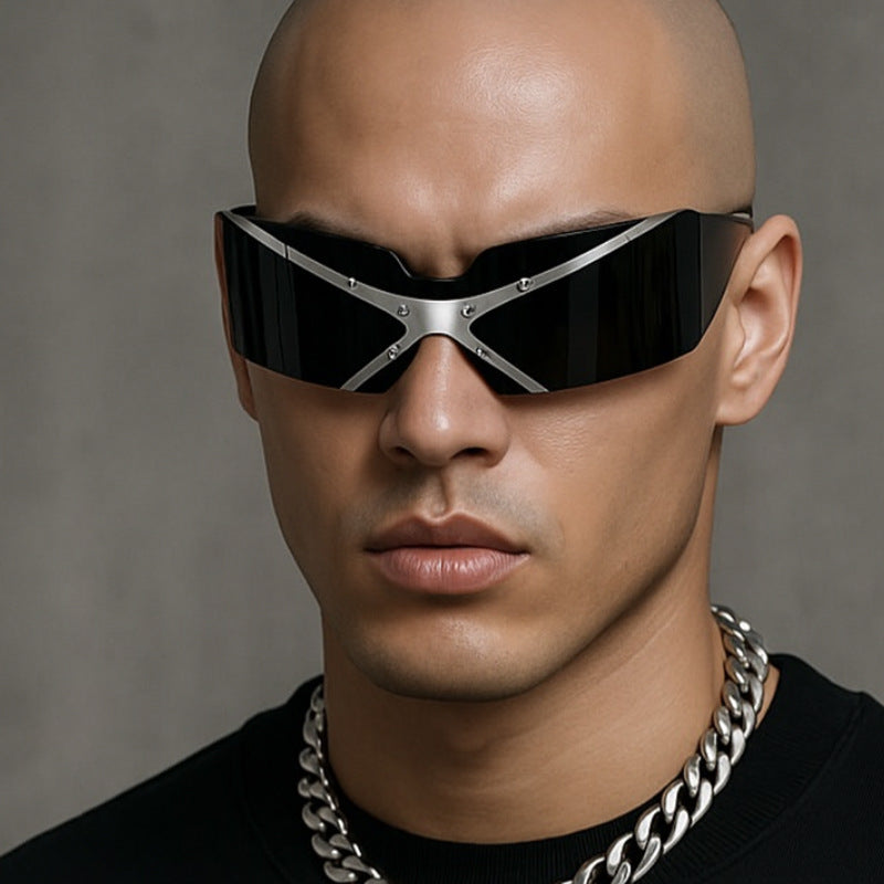 Ladies futuristic sports sunglasses Bowlift