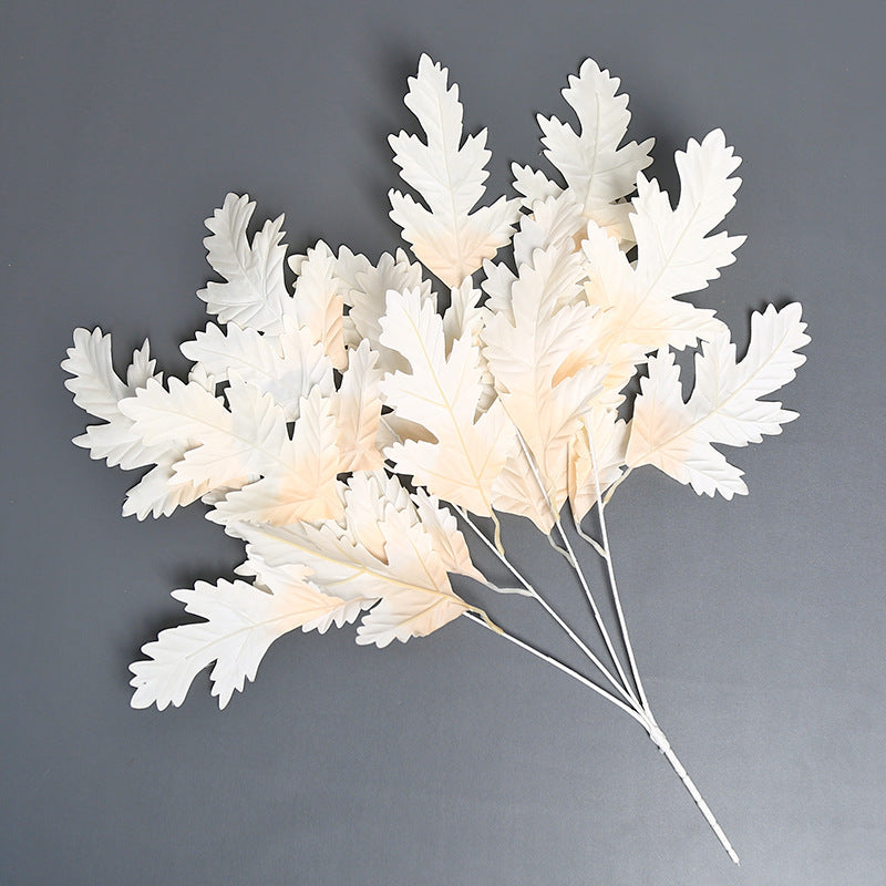Decorative Faux Leaf Stem for Home Display