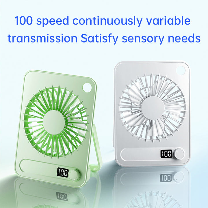 Women portable fan with digital speed control Bowlift