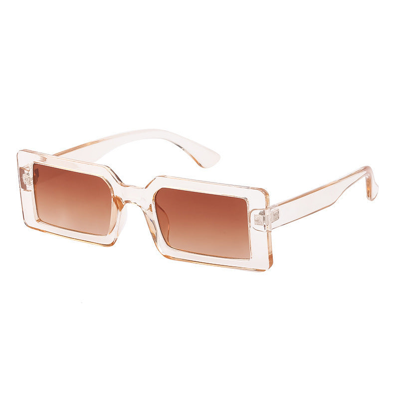 Women's fashion transparent corner sunglasses Bowlift