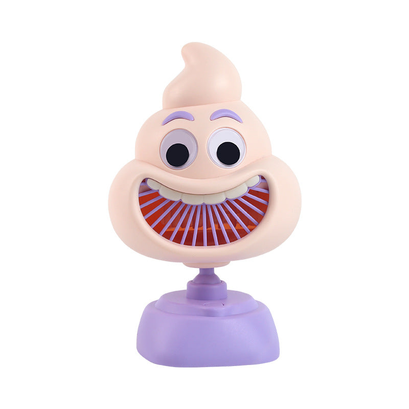 Ladies playful USB table fan Bowlift