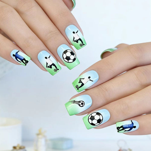 Sports-Themed Nail Art Bowlift