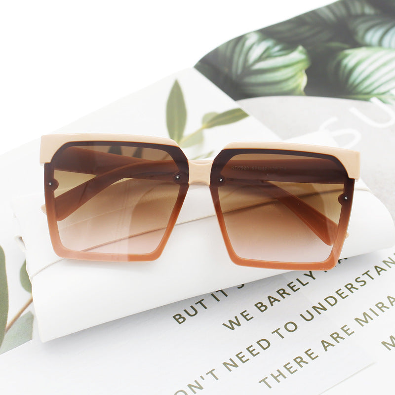 Women's large geometric sunglasses Bowlift