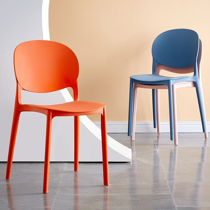 Modern Ergonomic Dining Chair Bowlift