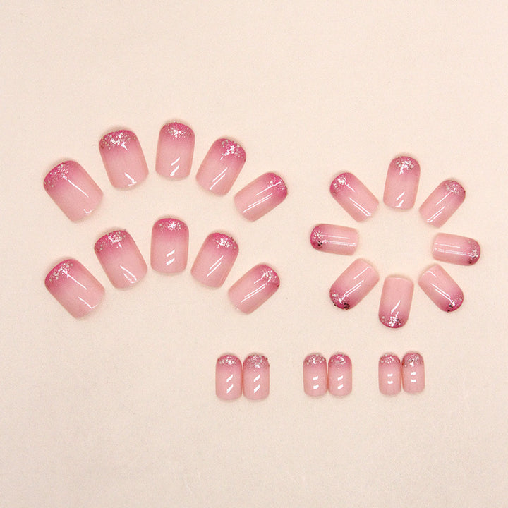 Glossy Ombre Nail Art Tips Bowlift