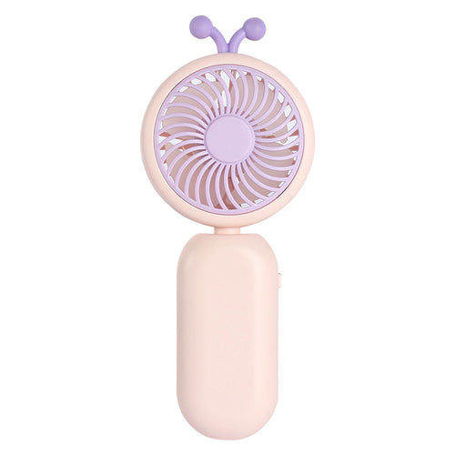 Ladies Portable Hand Fan with Playful Design Bowlift
