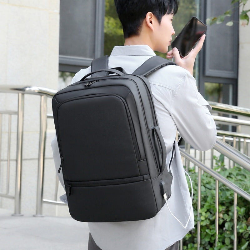 Elegant Laptop Backpack with Padded Compartment and Practical Organizer Bowlift