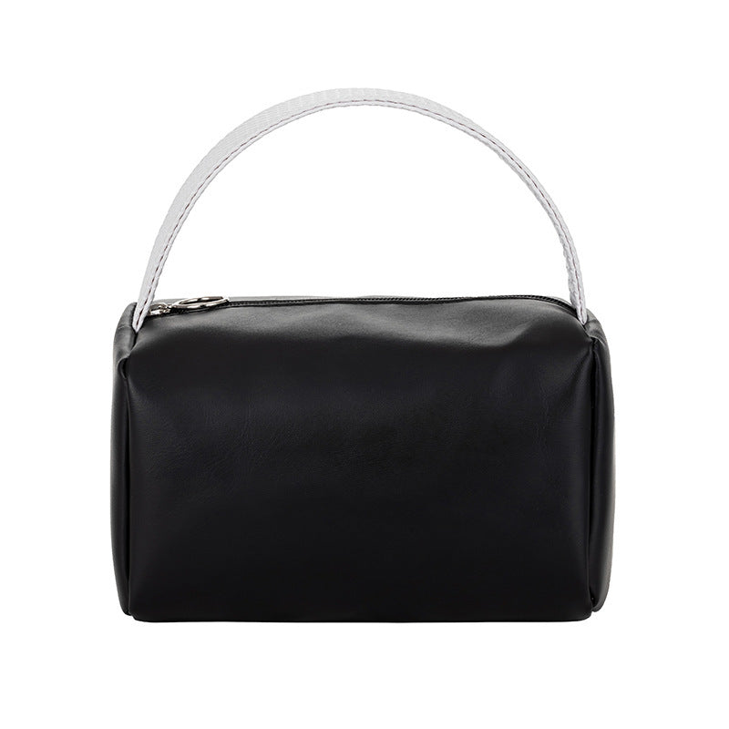Elegant Faux Leather Cosmetic Case Bowlift