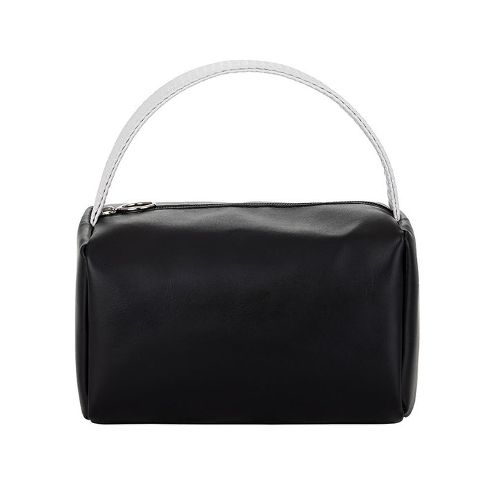 Elegant Faux Leather Cosmetic Case Bowlift