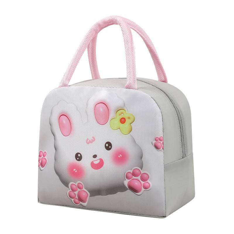 Cute Bunny-Themed Lunch Bag Bowlift