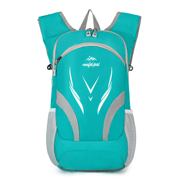 Unisex nan lighter hydration backpack with integrated hydration system breathable mesh back and side mesh outer pockets Bowlift