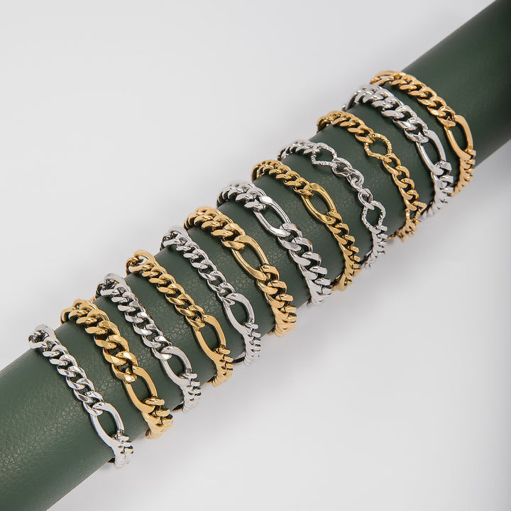 Chunky Interlocking Link Chain Necklace Bowlift