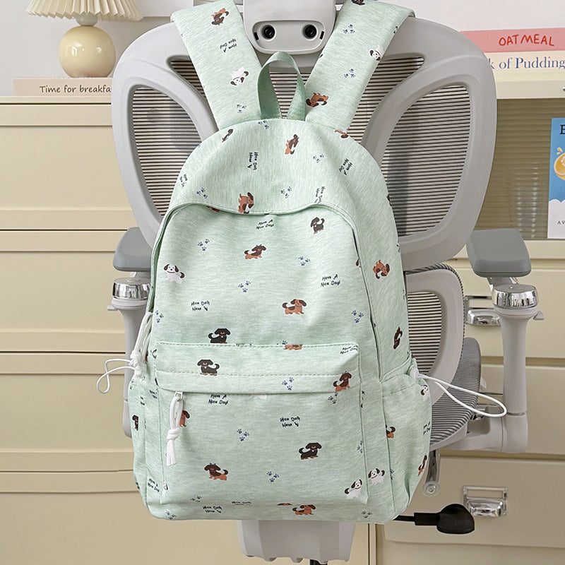 Cute Dog-Themed Backpack