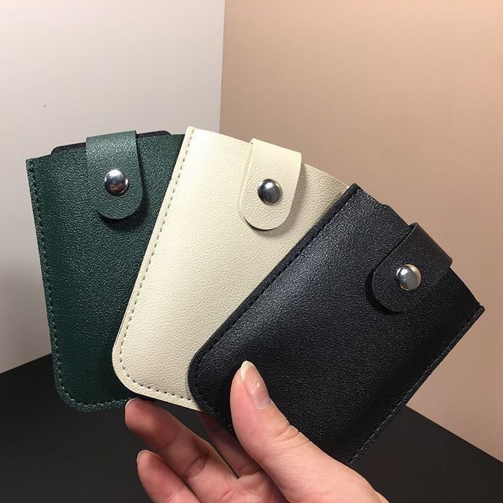 Premium Leather Card Holder Bowlift