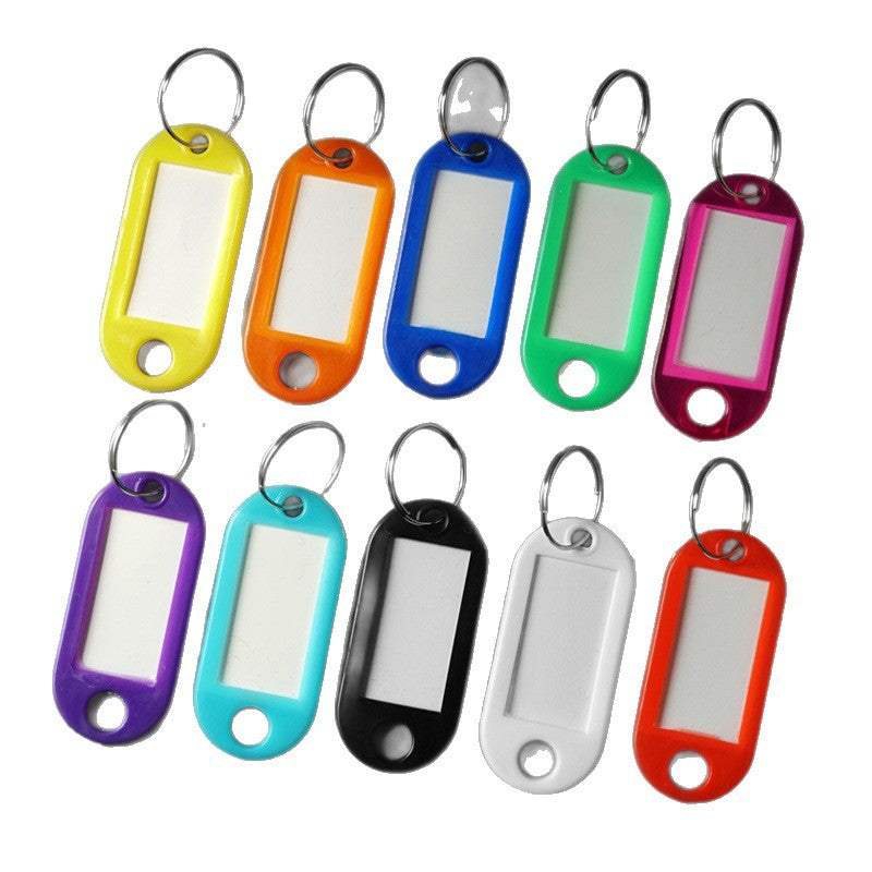 Unisex Multifunctional Label Tags with Transparent Window Bowlift