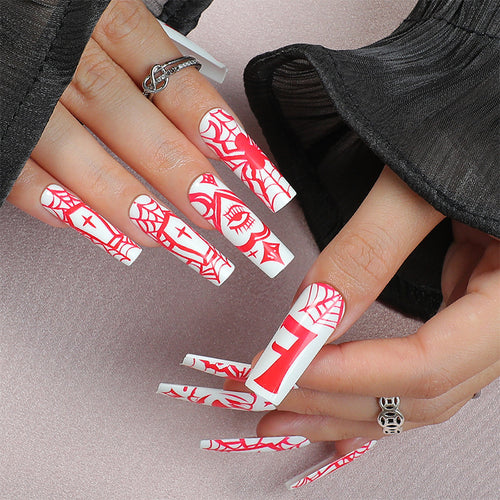 Themed Press-On Nail Art Set Bowlift