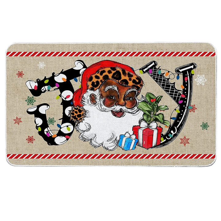 Seasonal Welcome Doormat Bowlift