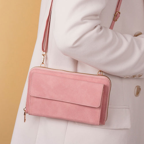 Handbag with multifunctional compartments and removable shoulder strap Bowlift