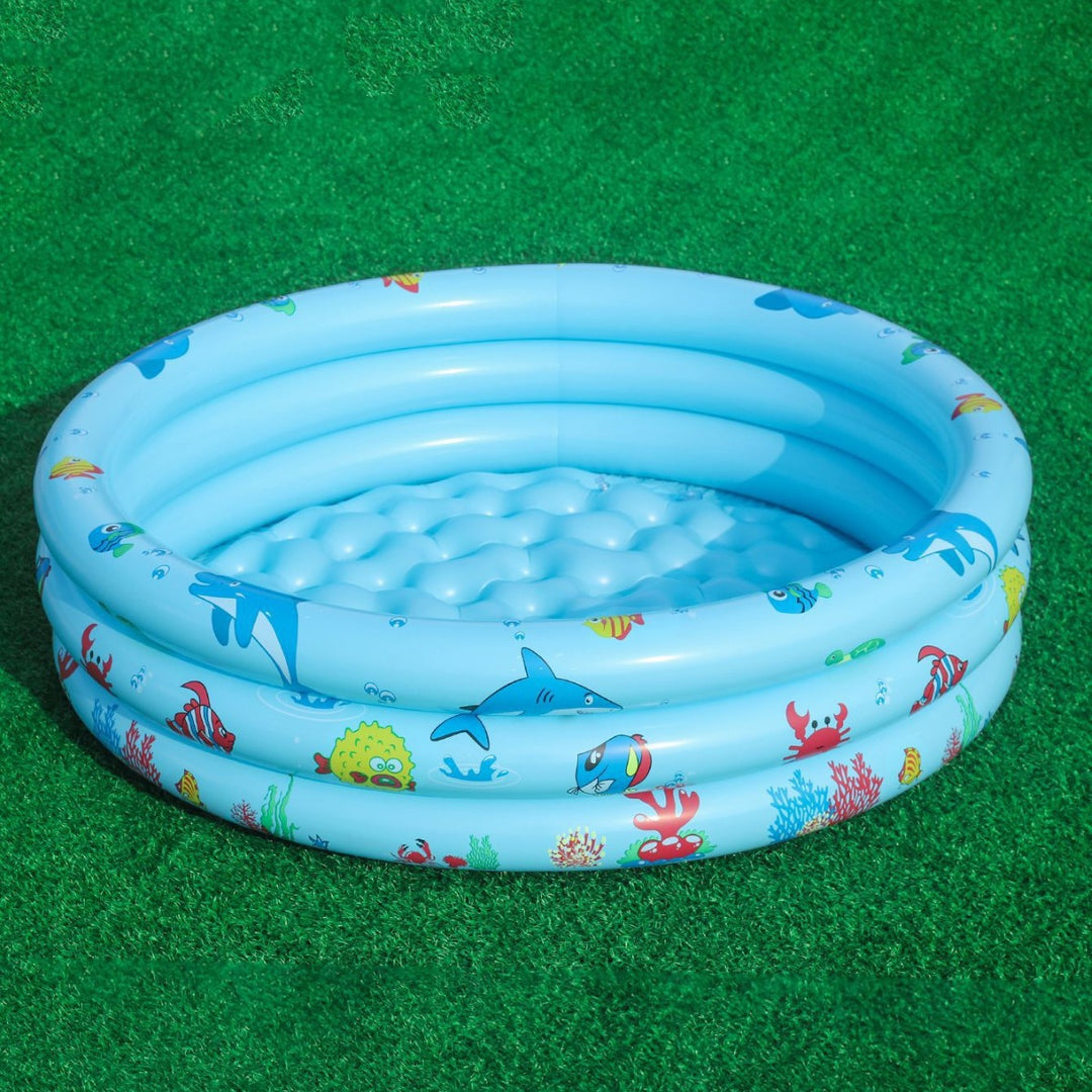 Women Inflatable Kiddie Pool with Maritime Design Bowlift