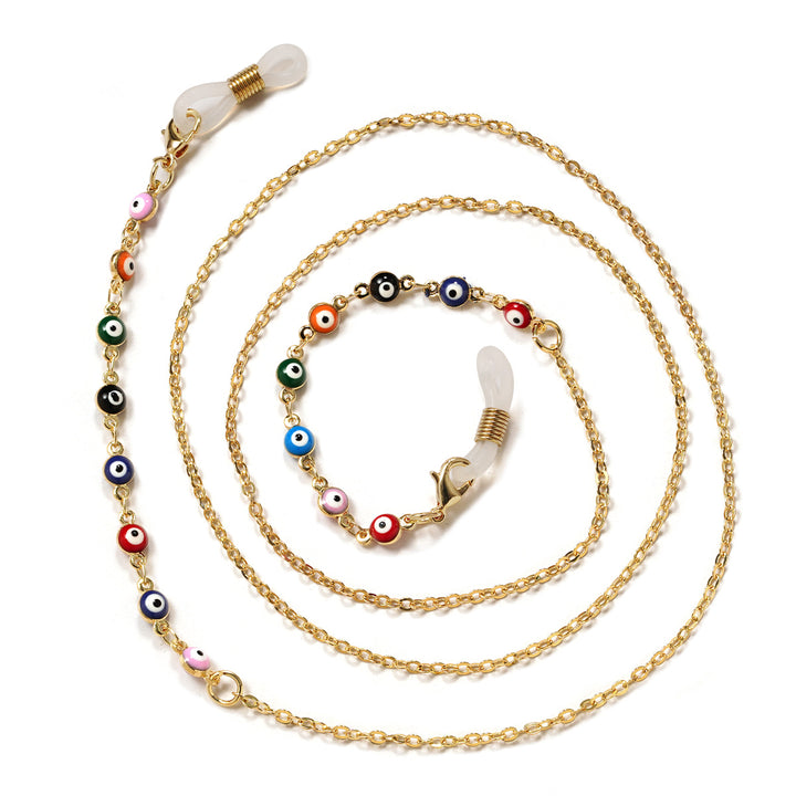 Multifunctional Beaded Eyewear Chain Bowlift
