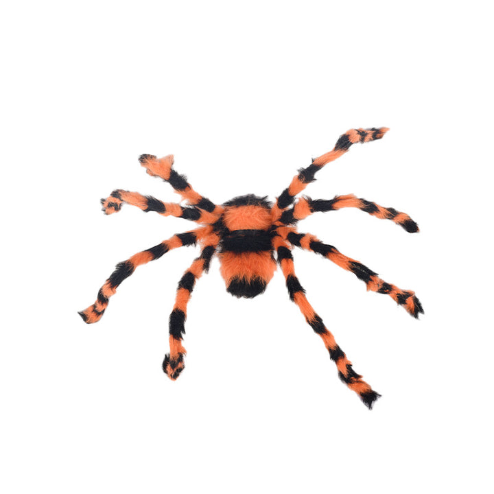 Realistic Plush Spider Decoration Bowlift