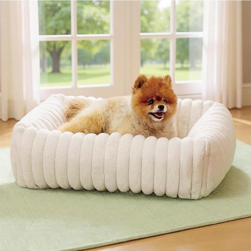 Cozy Plush Dog Bed