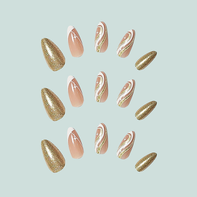Elegant and creative stiletto artificial nails Bowlift