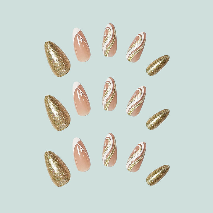 Elegant and creative stiletto artificial nails Bowlift