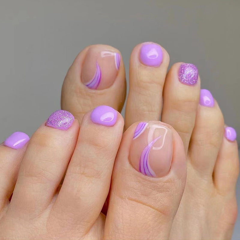 Creative Toenail Art Bowlift