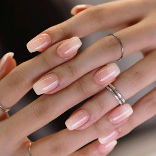 Elegant Ombré Press-On Nail Set Bowlift