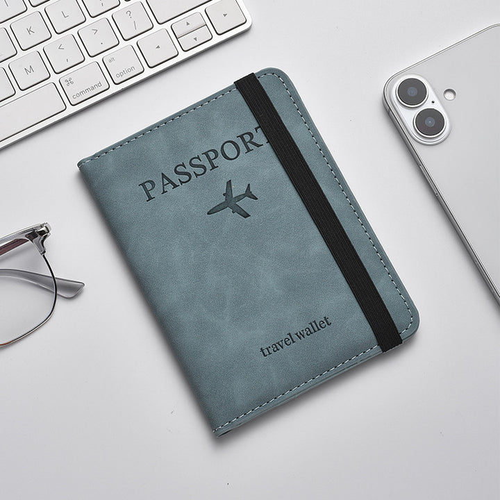 Leather Passport Holder Wallet Bowlift