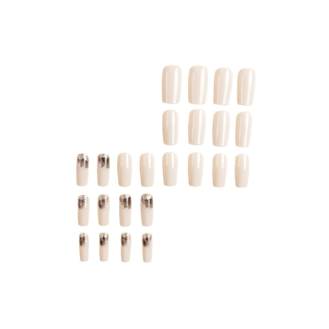 Chic Ombre Acrylic Nail Extensions Bowlift