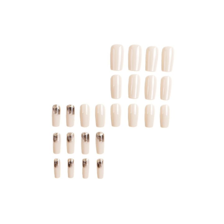Chic Ombre Acrylic Nail Extensions Bowlift