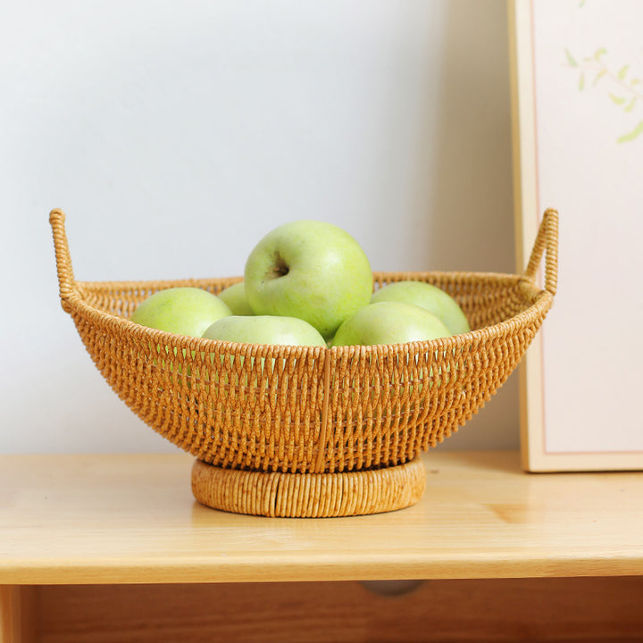 Elegant Woven Fruit Serving Bowl Bowlift