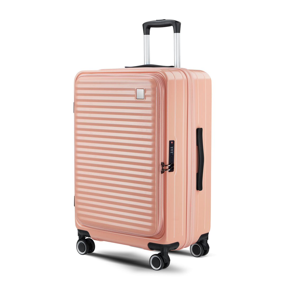 Unisex Premium Hard Shell Travel Spinner Suitcase Bowlift