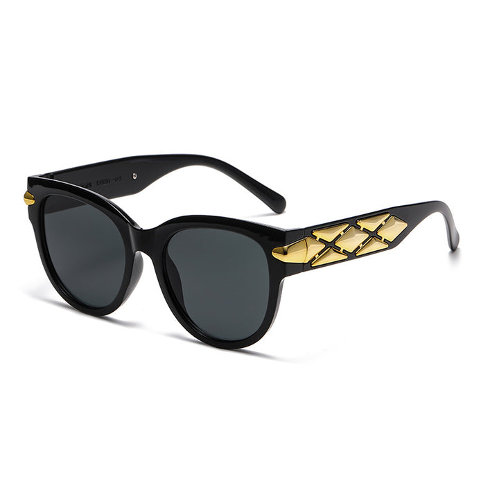 Women's designer sunglasses with innovative, detailed frame Bowlift