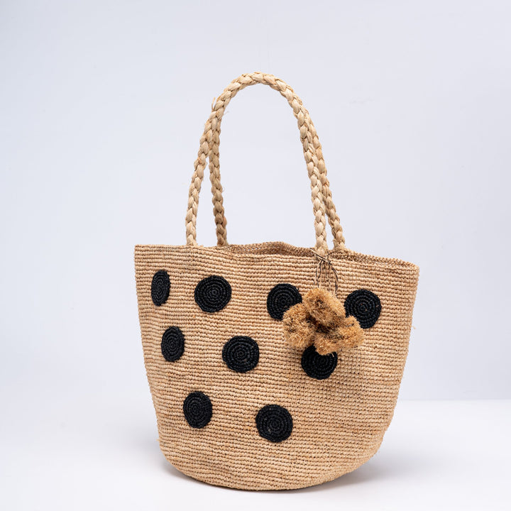 Handcrafted straw shopping bag Bowlift