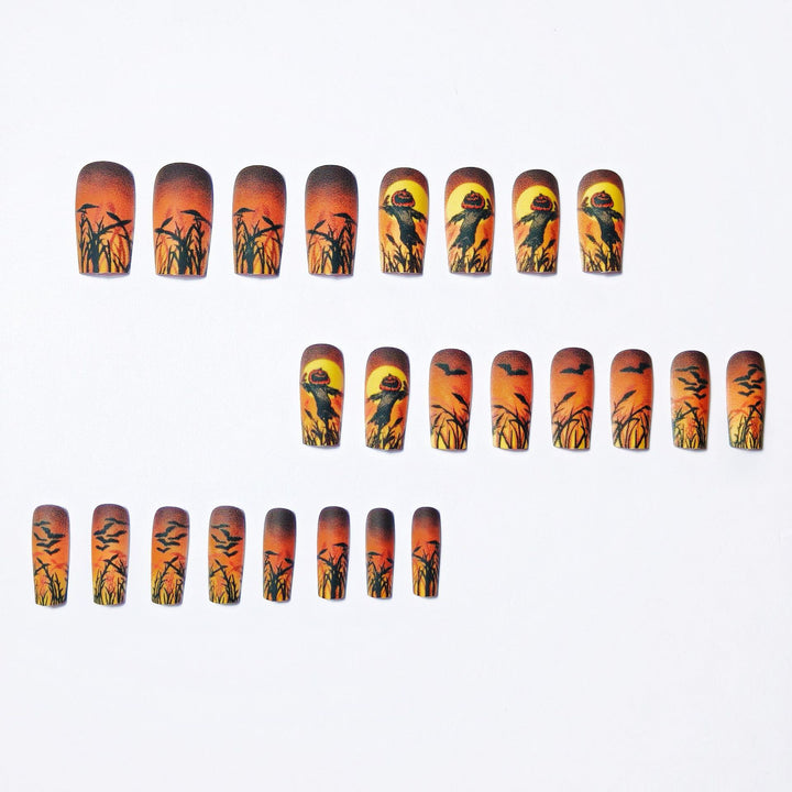 Halloween-Inspired Art Nail Wraps Bowlift