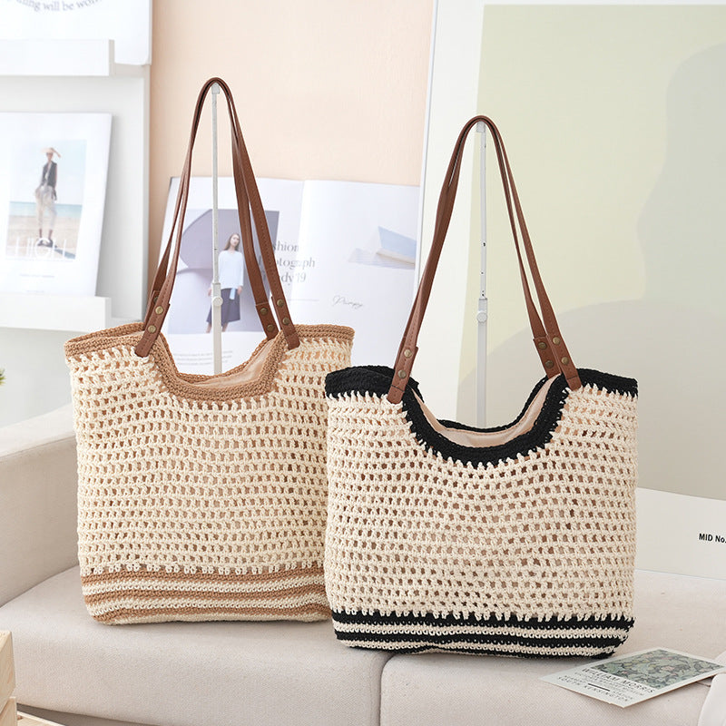 Timeless straw tote bag Bowlift