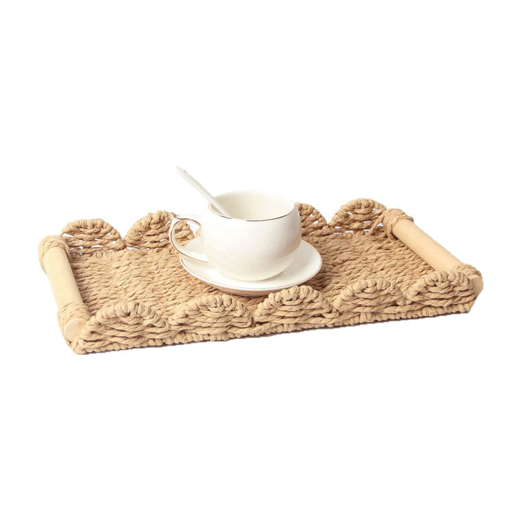 Decorative Woven Serving Tray