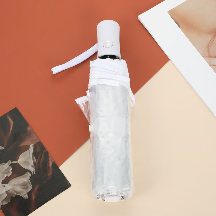 Unisex Automatic Transparent Umbrella Bowlift