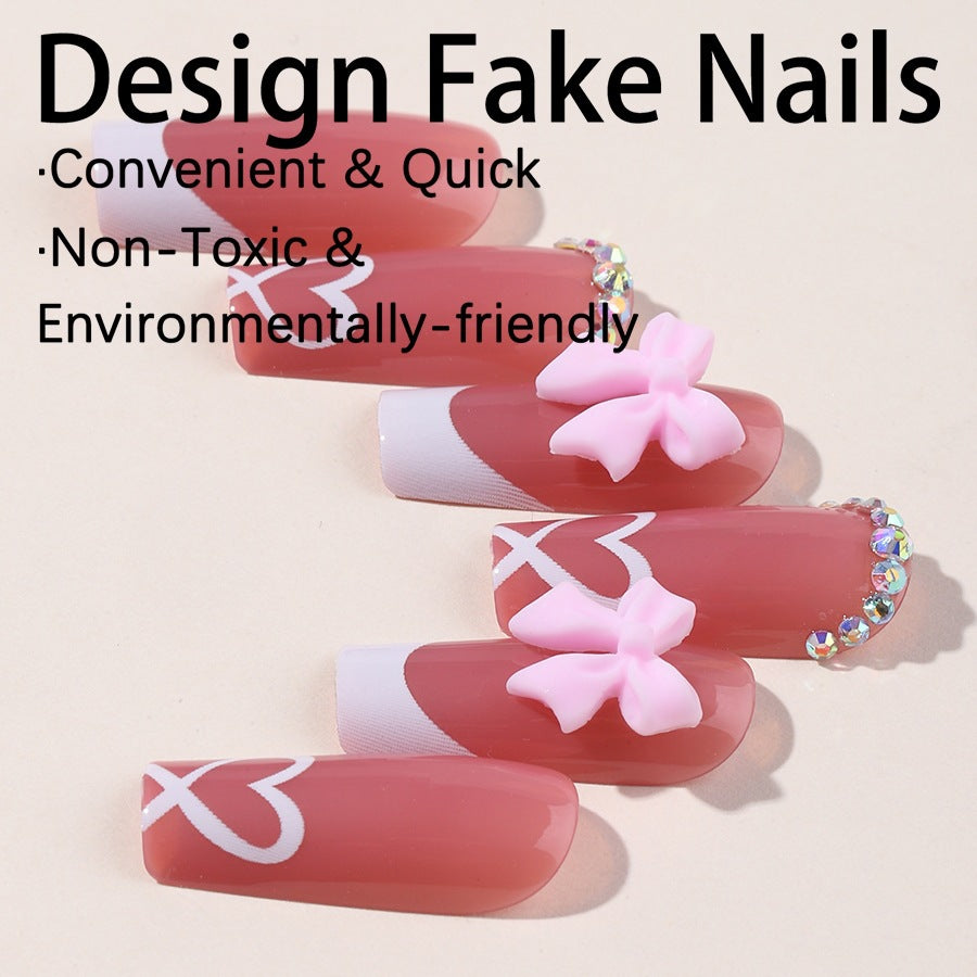 Shiny and creative nail art Bowlift