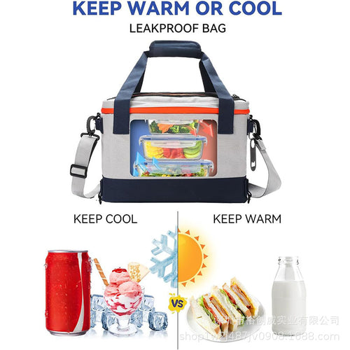 Insulated Food and Beverage Cooler Bag Bowlift